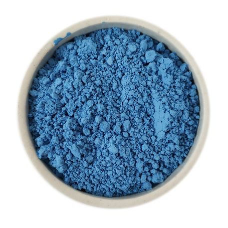 Keramisk glasyrpigment vanadinblå